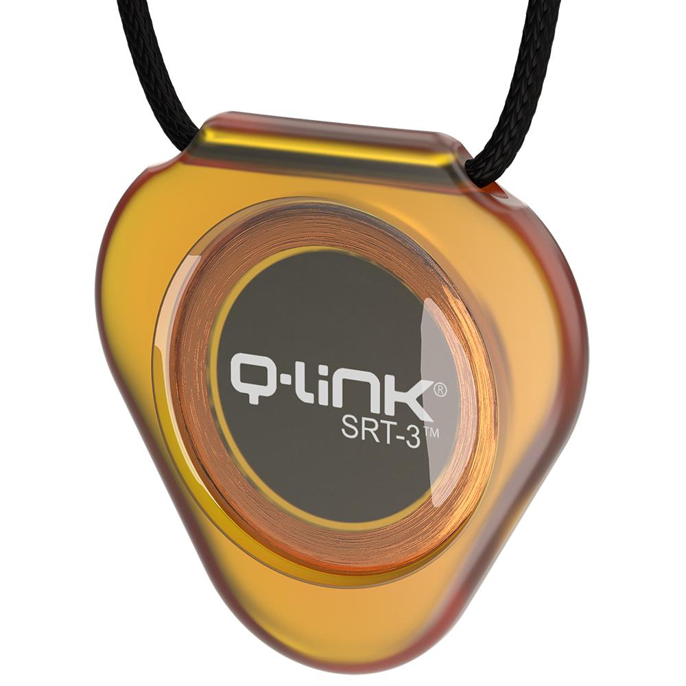 Q-Link SRT-3 Translucent Astral Amber Pendant