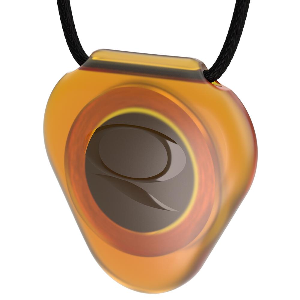 Q-Link SRT-3 Translucent Astral Amber Pendant