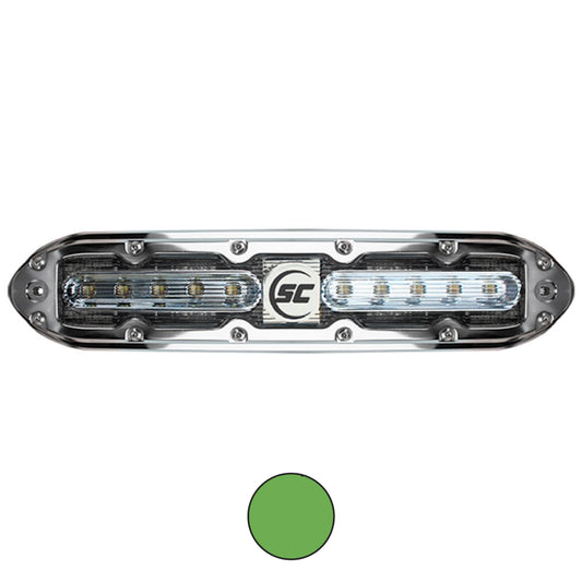 Shadow-Caster SCM-10 Underwater SS LED Light - Aqua Green