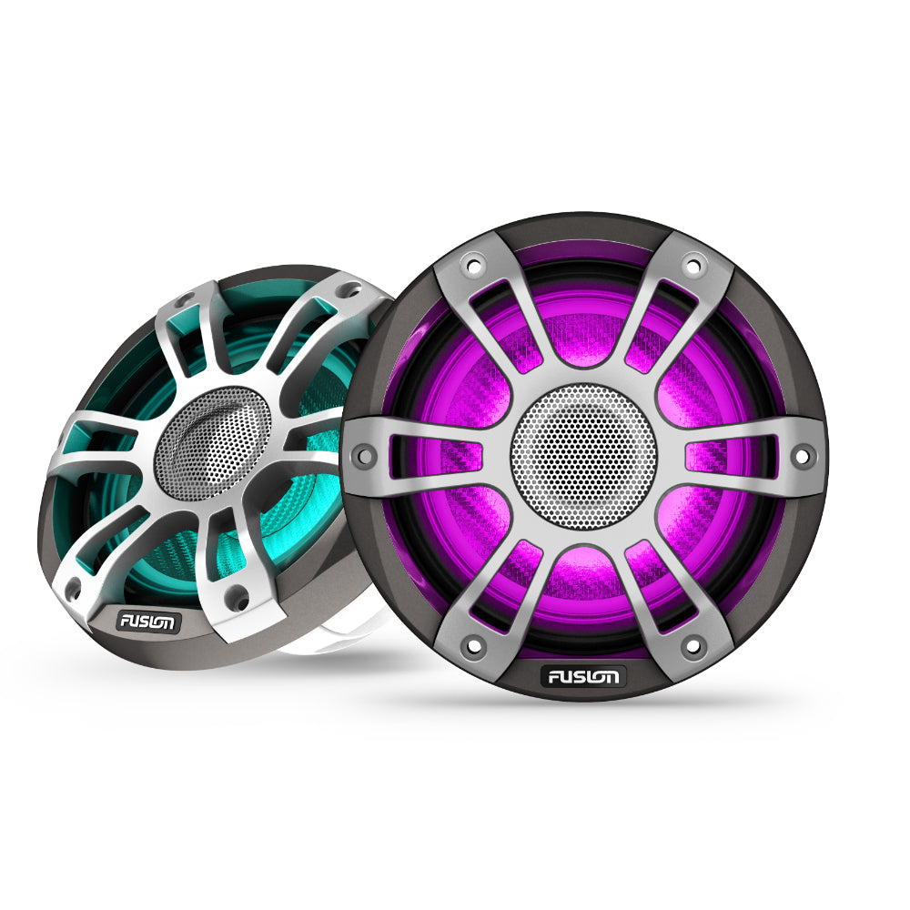 Fusion SG-FL653SPG 6.5" 3i CRGBW LED Speakers 230W - Sports Grey