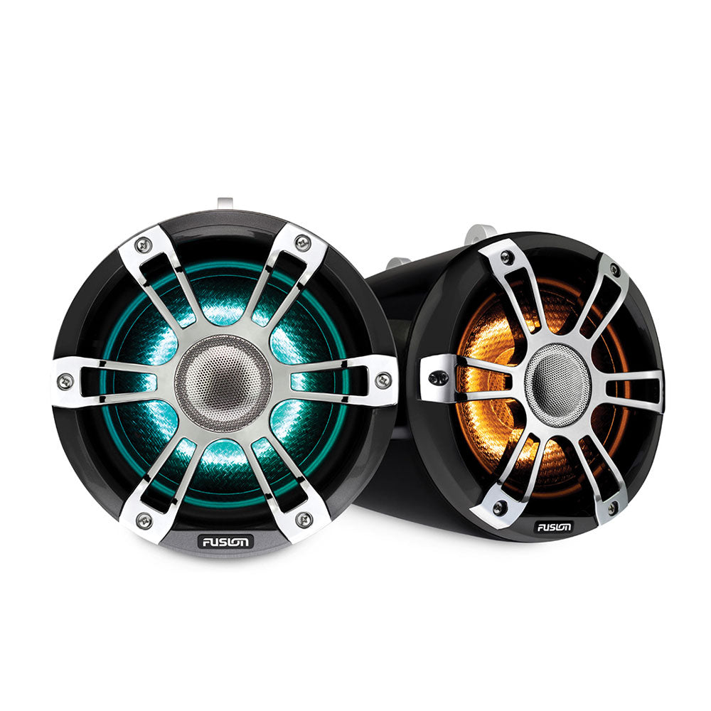 Fusion SG-FLT772SPC 7.7" CRGBW LED Wake Speakers 280W - Sports Chrome