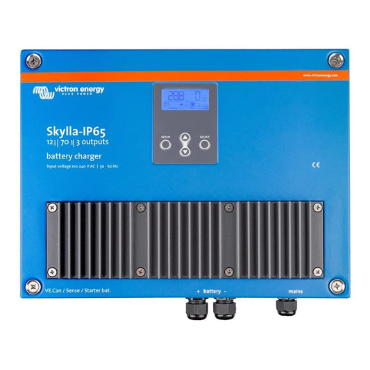 Victron Skylla-IP65 12v/70A 3 Output 120-240v Charger