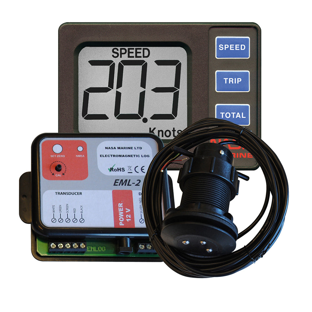 Nasa Electromagnetic Log, Data box & Target Log Display