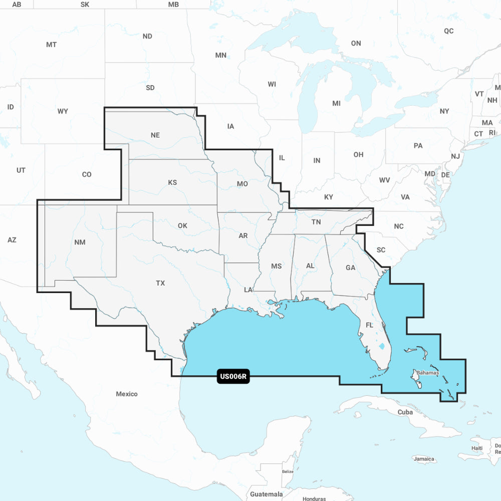 Garmin Navionics+ Chart: US006R - U.S. South