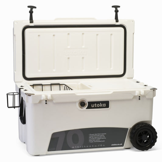 Utoka 70 Tow Cool Box - Cool Grey