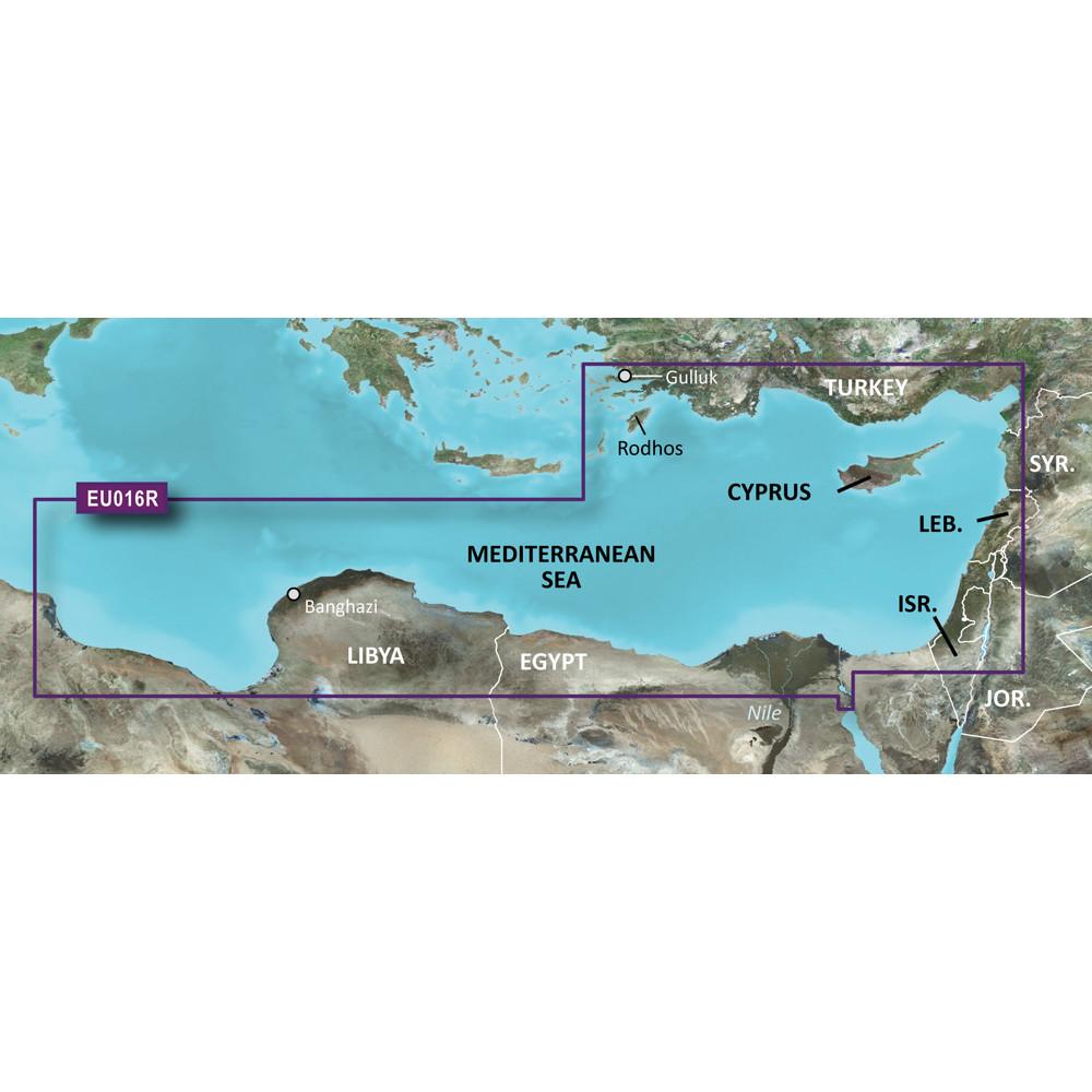 Garmin BlueChart G3 Vision Regular Area - VEU016R Mediterranean Southeast