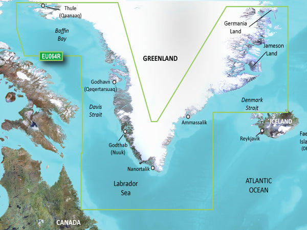 Garmin BlueChart G3 Regular Areas - HXEU064R Greenland