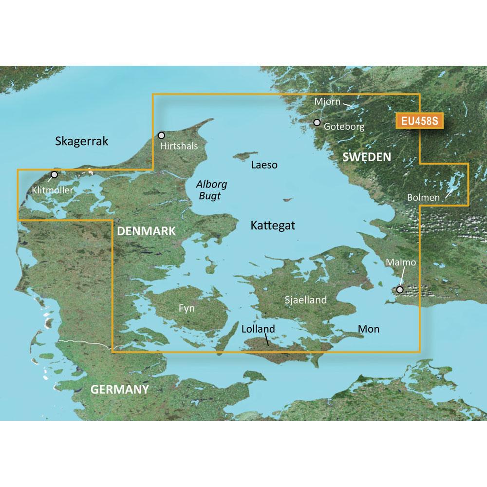 Garmin BlueChart G3 Vision Small Area - VEU458S - Goteborg - Fyn