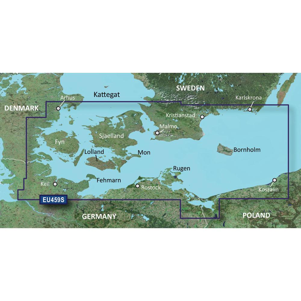 Garmin BlueChart G3 Vision Small Area - VEU459S - Arhus - Kiel - Koszalin