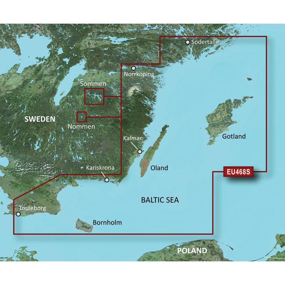 Garmin BlueChart G3 Vision Small Area - VEU468S - Sodertalje - Trelleborg