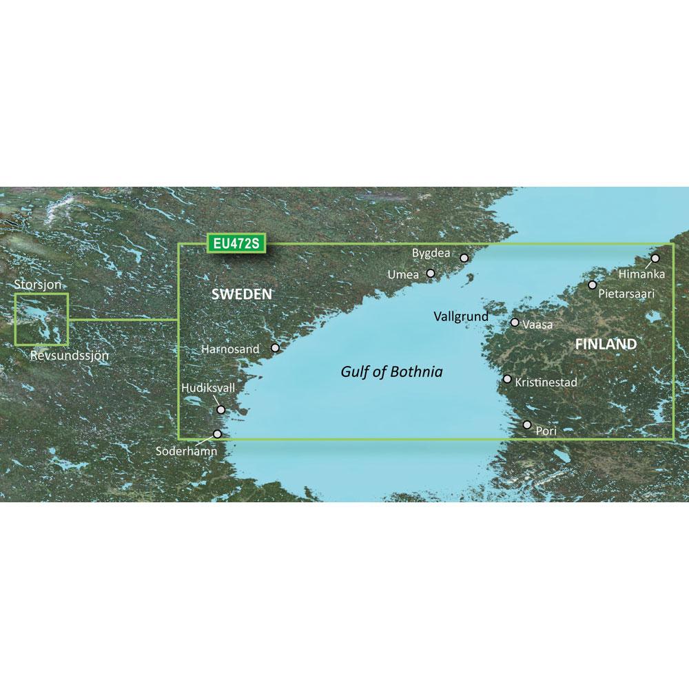 Garmin BlueChart G3 Vision Small Area - VEU472S - Gulf of Bothnia, Center