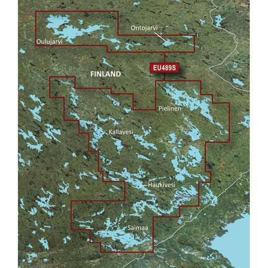 Garmin BlueChart G3 Vision Small Area - VEU489S - Kuopio - Lappeenranta