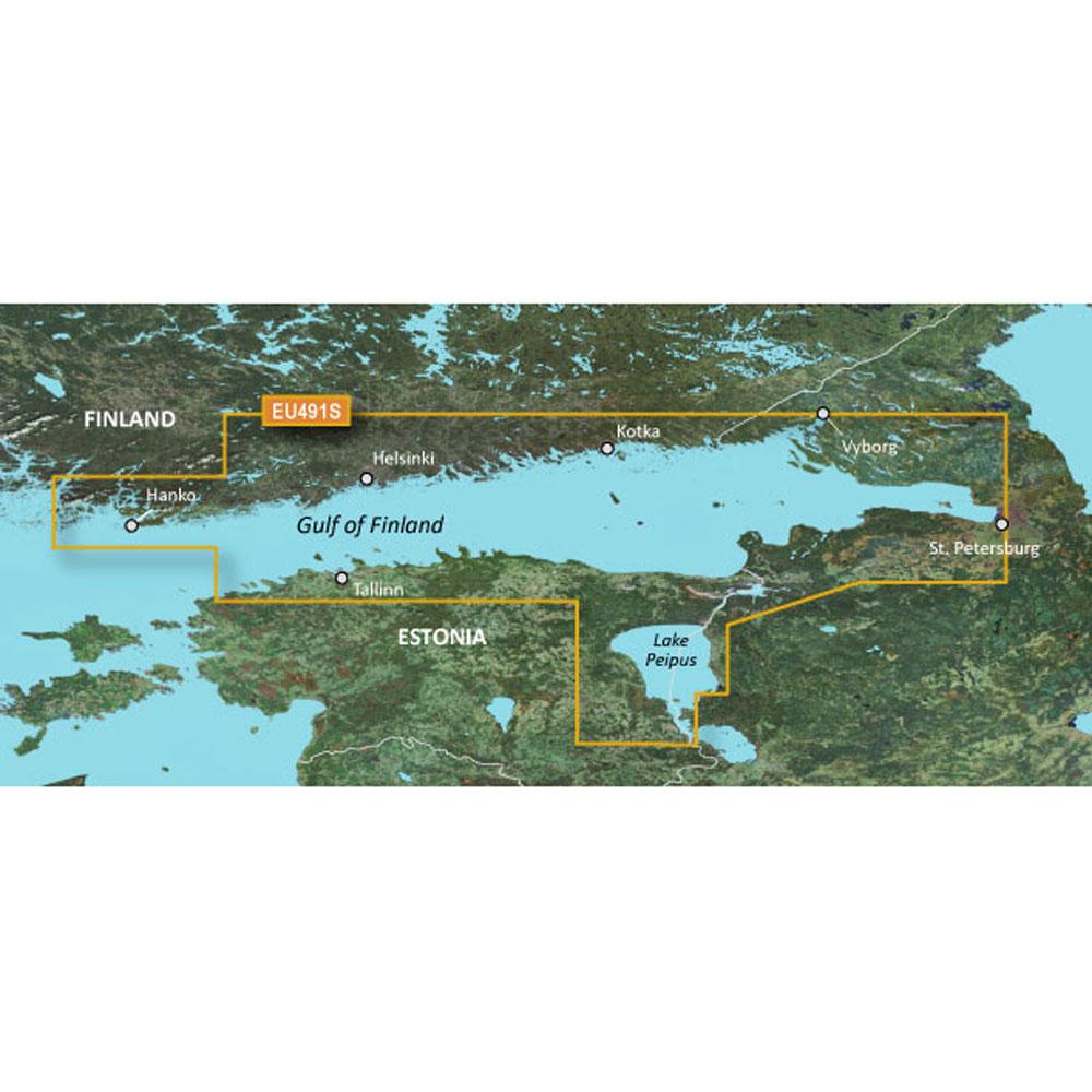 Garmin BlueChart G3 Vision Small Area - VEU491S - Hanko - St. Petersburg - Tallin