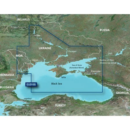 Garmin BlueChart G3 Vision Small Area - VEU510S - Dnieper River & Azov Sea